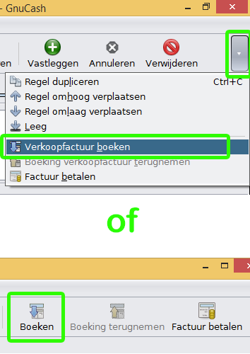 Inkoopfactuur boeken