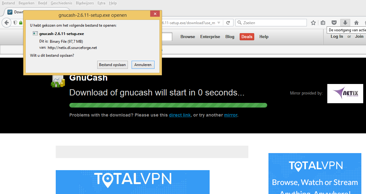 GnuCash sourceforge